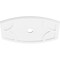 Ekena Millwork Kailey Architectural Grade PVC Ceiling Medallion, 30"W x 20"H x 3"ID x 16 1/4"C x 1"P, One-Piece CMP30X20KY-03000 - alternate 4
